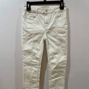 Free People Cream Women Jeans